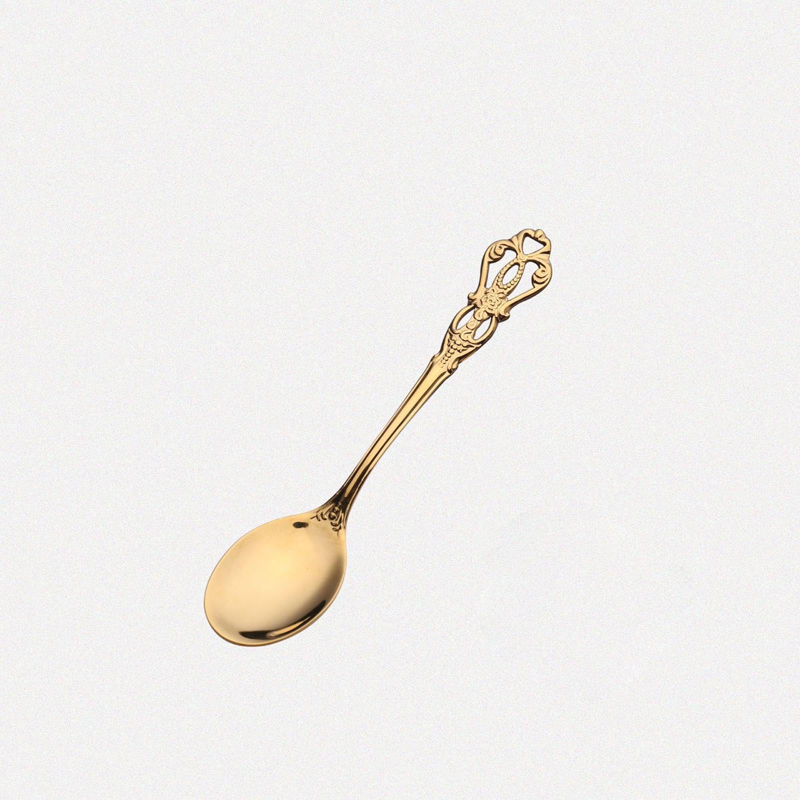 Amazon.co.jp: Generic 4x ステンレス鋼デザートスプーン